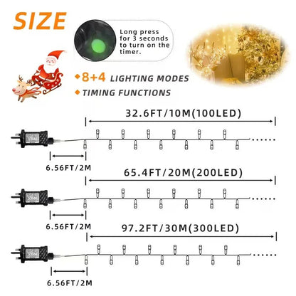 Lichterkette für drinnen - LED-Dekoration - Weihnachtslichter