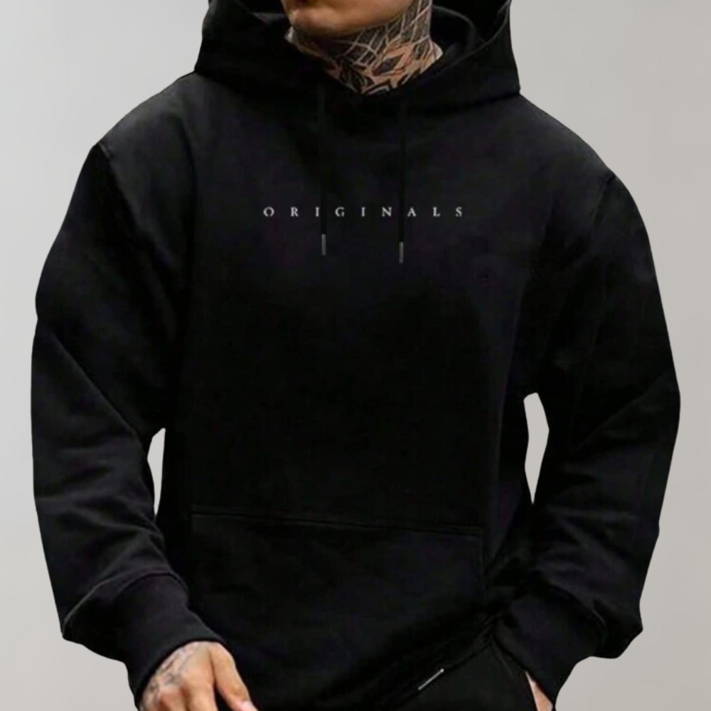 Sweat à capuche - Herren Bequemer Originals Pullover Hoodie mit Tasche
