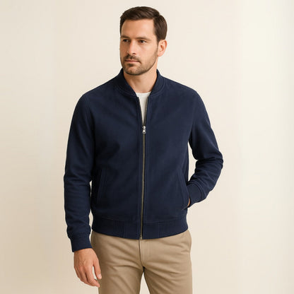 Renoir Herren Wildlederjacke – Alte Geldstil &amp; Zeitlose Eleganz