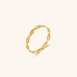 Gianna - Twisted Gold Ring — crafted for everyday quality.