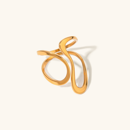 Amanda - Infinity Twist Ring — made with care and attention to detail.