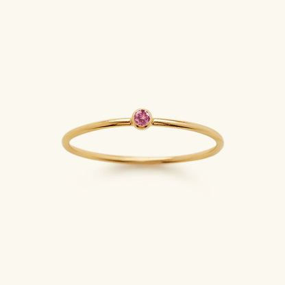 Briony - Birthstone Stacker Ring — made with care and attention to detail.