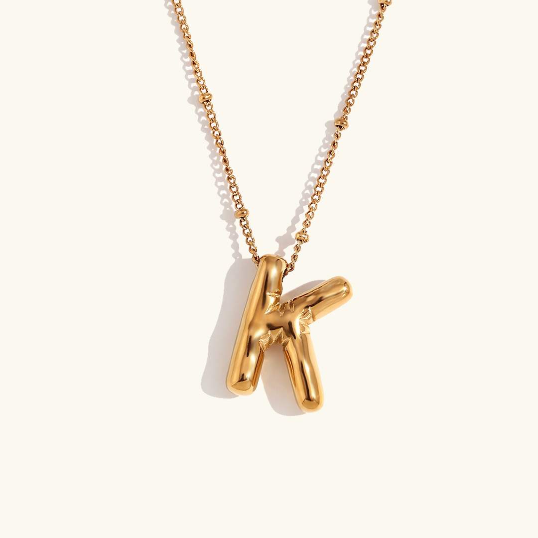 Arabella - Balloon Letter Initial Necklace — crafted for everyday quality.