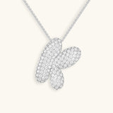 Esme - Bubble Initial Diamond Necklace — designed to inspire your lifestyle.