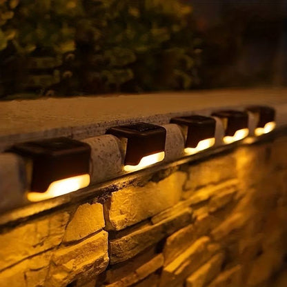 Wireless Solar Garden Wall Lights - Outdoor LED Lighting for Patios