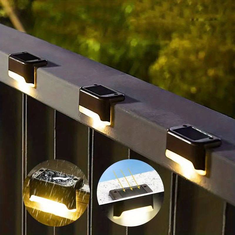 Wireless Solar Garden Wall Lights - Outdoor LED Lighting for Patios