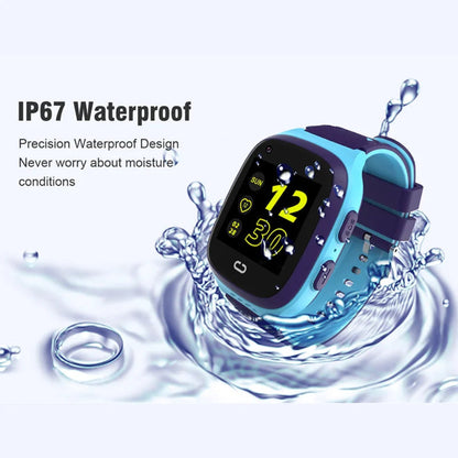 Waterproof Kids GPS Smartwatch with Touchscreen & Camera for Safety