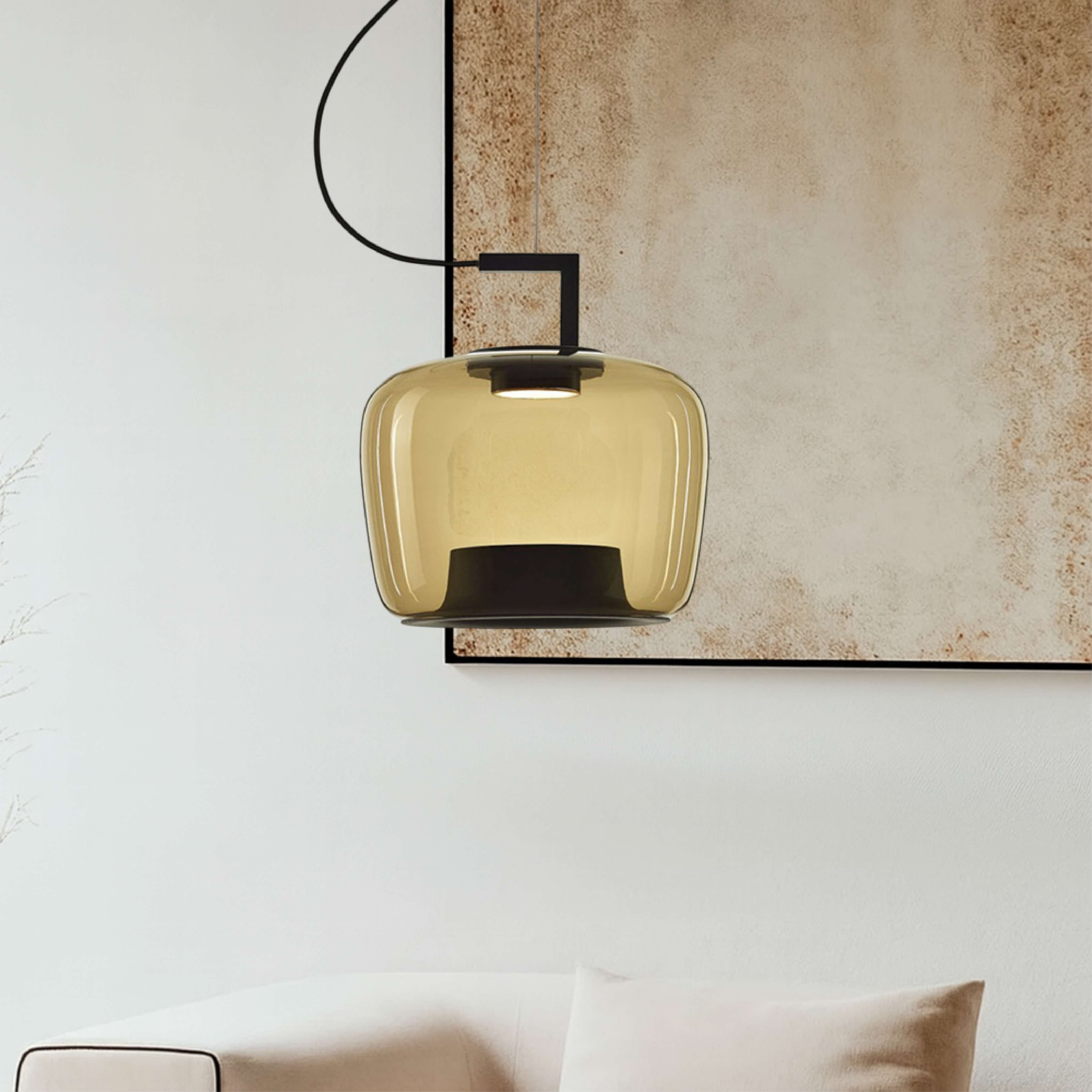 Jaura's Glas Pendelleuchte