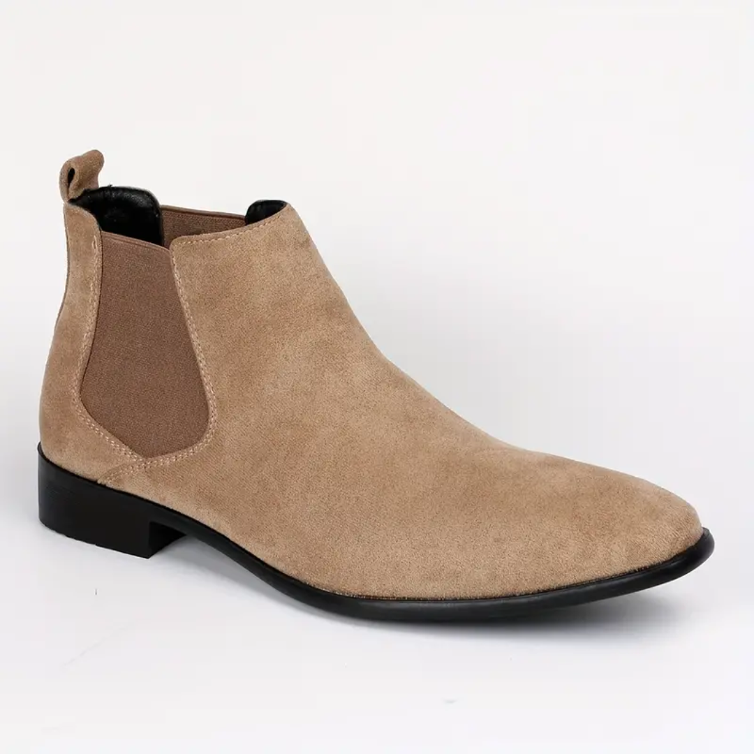 Chelsea Boots - Wildleder - Slip-On - Stiefeletten - Herrenstiefel