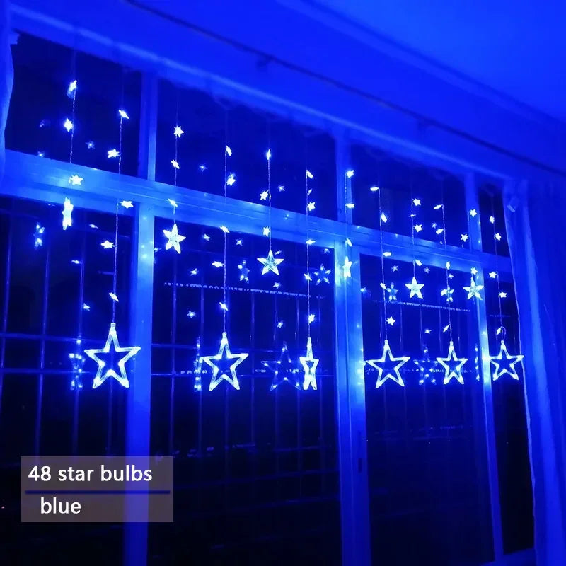 LED Sternen Girlande - Dekorative Beleuchtung