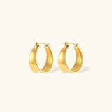 Wren - Gold Hoop Earrings — made with care and attention to detail.