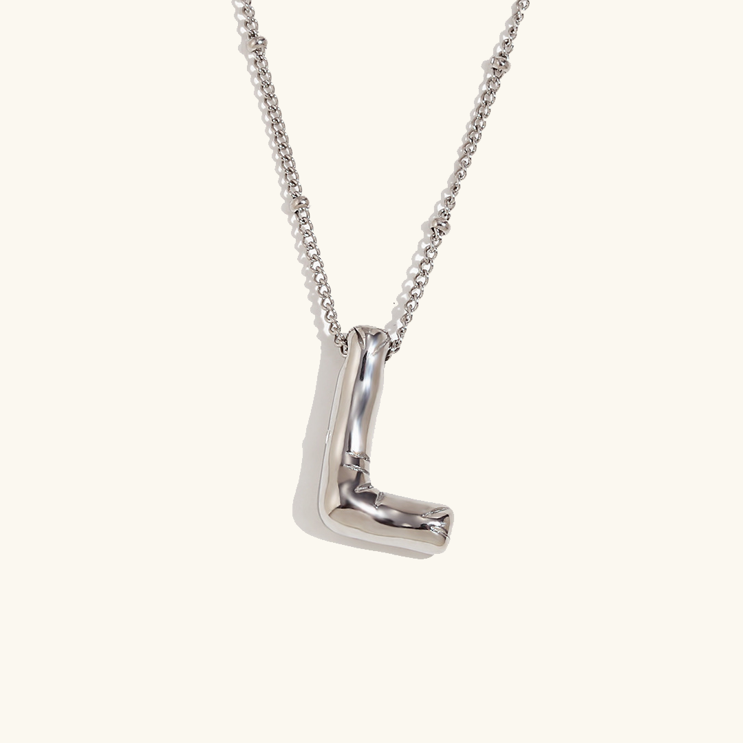Arabella - Balloon Letter Initial Necklace — crafted for everyday quality.