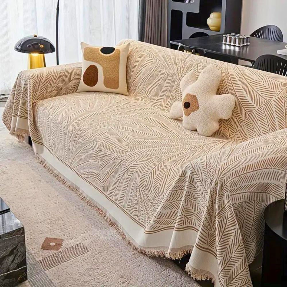 Bladerenpatroon Luxe Bankhoezen