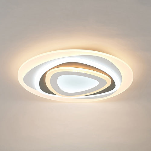 Adjustable LED Ceiling Light with Remote | Modern Color Temperature