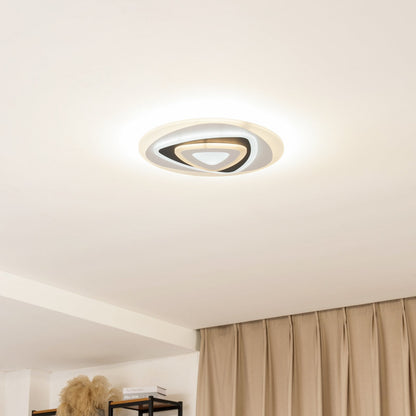 Adjustable LED Ceiling Light with Remote | Modern Color Temperature