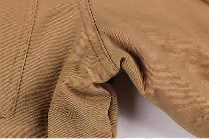 Cargo-Jacke | Mit Kapuze | Taschen | Fleece-Futter | Herren Winterjacke