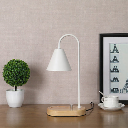 Lampe chauffe-bougie nordique Luma avec variateur réglable pour la décoration intérieure