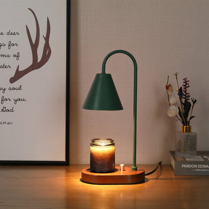 Lampe chauffe-bougie nordique Luma avec variateur réglable pour la décoration intérieure