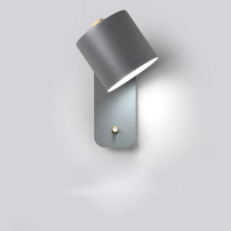 Adjustable Modern LED Wall Sconce with Switch | Stylish Metal Lighting
