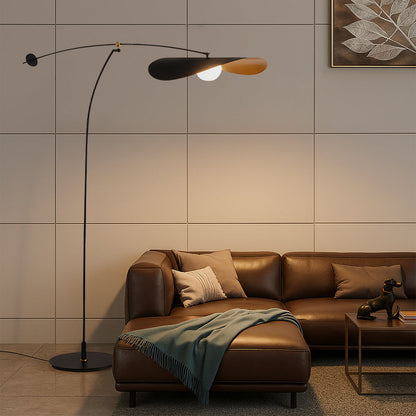 Adjustable Modern Arc Floor Lamp | Stylish Metal Design for Living Room