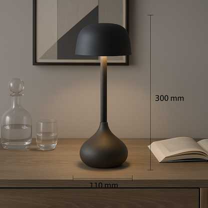 Lampe de bureau LED Luna Glow moderne avec luminosité réglable pour bureau à domicile