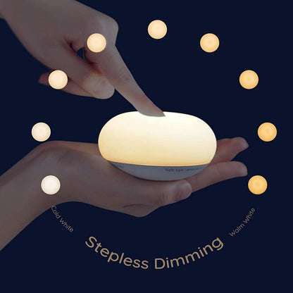 BPA-Free Silicone Touch Night Light | Soft & Portable LED Lamp