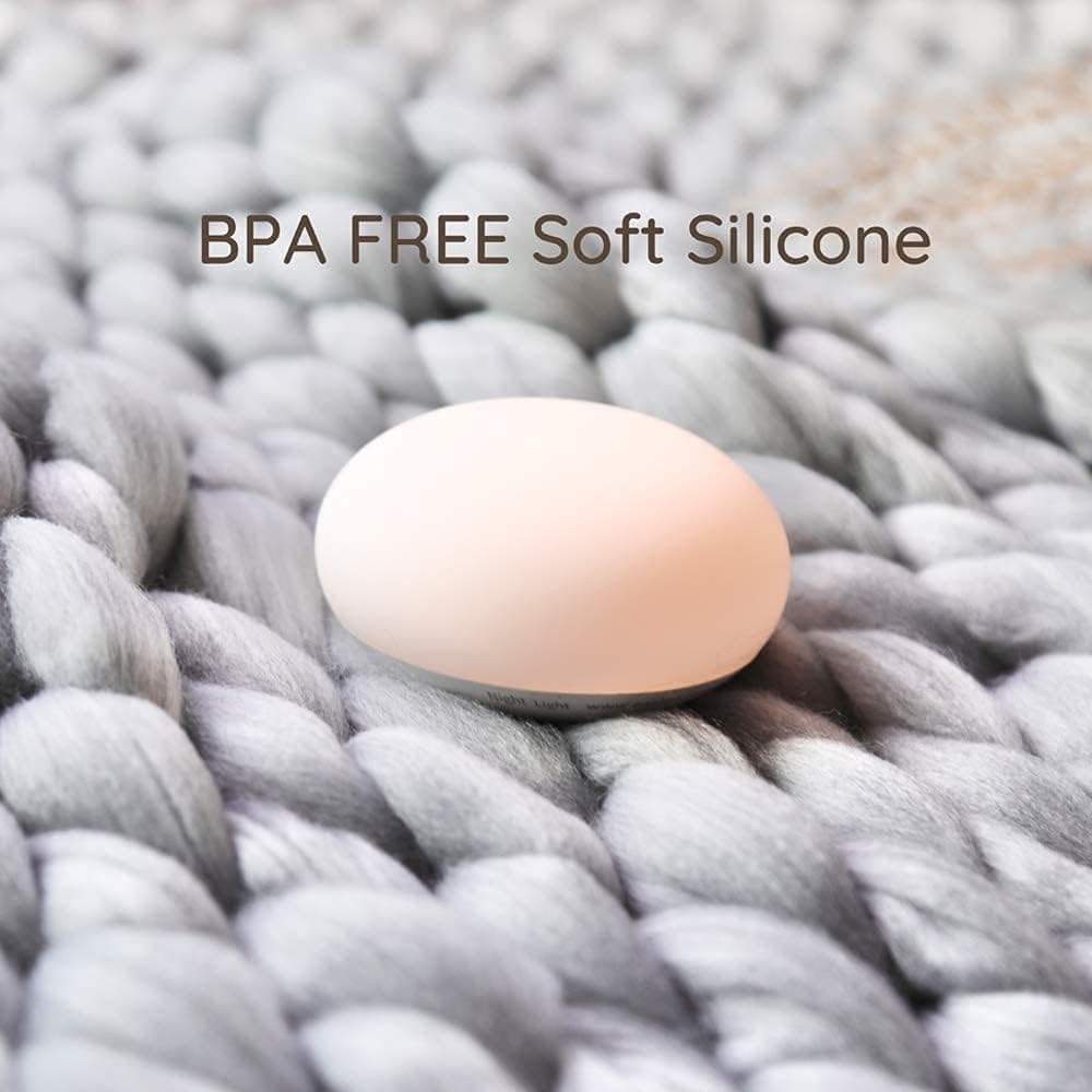 BPA-Free Silicone Touch Night Light | Soft & Portable LED Lamp