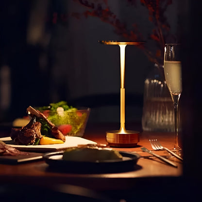 Lampe de bureau rechargeable LED Lunox avec commande tactile et luminosité réglable