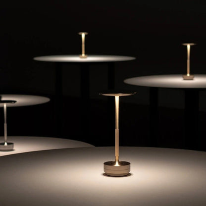 Lampe de bureau rechargeable LED Lunox avec commande tactile et luminosité réglable