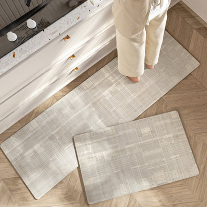 Üppige Blumenstreifen-Küchenmatte