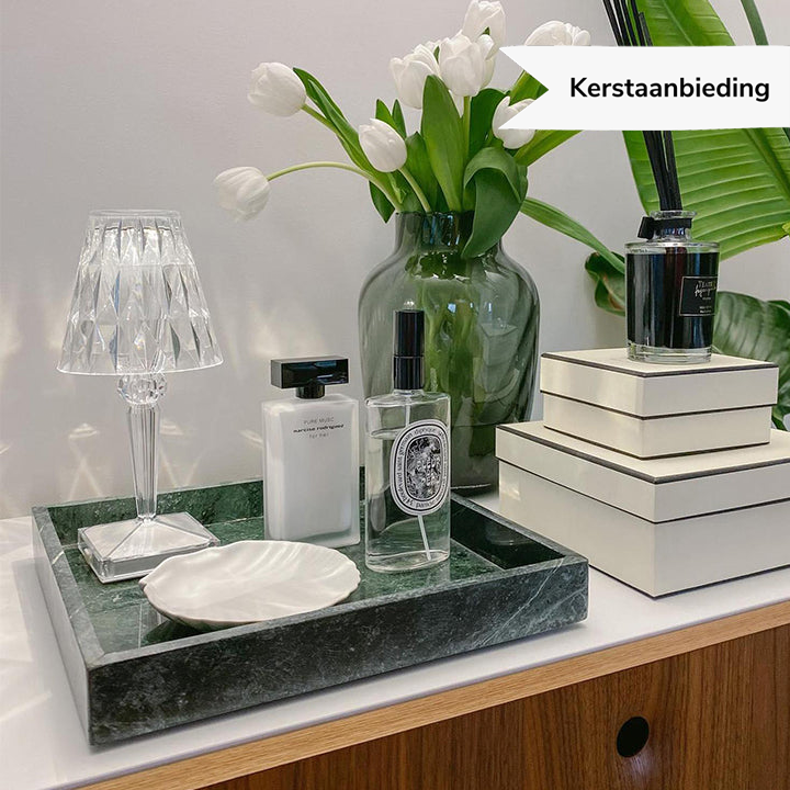 Lampe de lit élégante à intensité variable avec interrupteur à fil et commande tactile