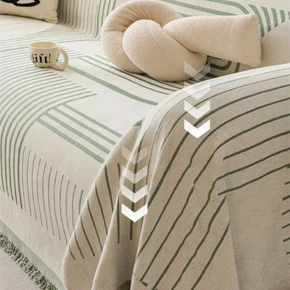 Luxueuze Sneeuwvlok Chenille Bankhoes 