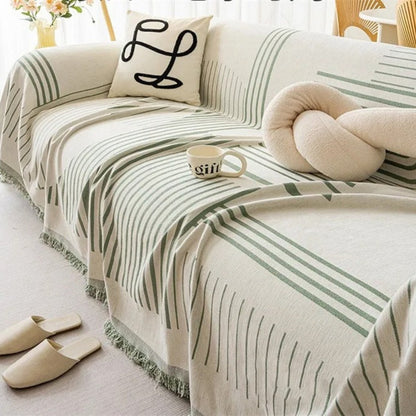 Luxueuze Sneeuwvlok Chenille Bankhoes 