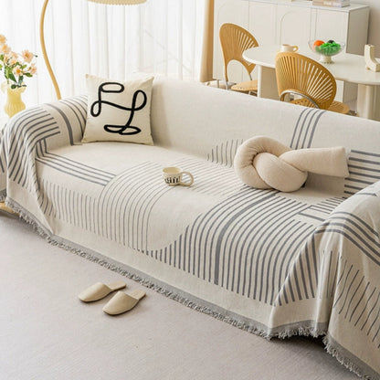 Luxueuze Sneeuwvlok Chenille Bankhoes 