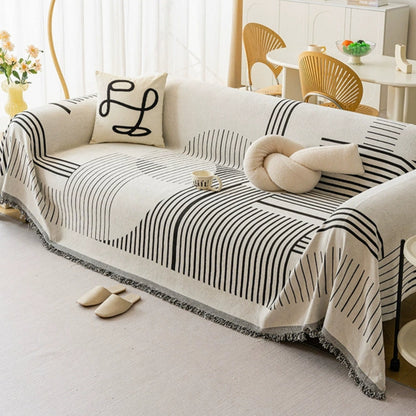 Luxueuze Sneeuwvlok Chenille Bankhoes 