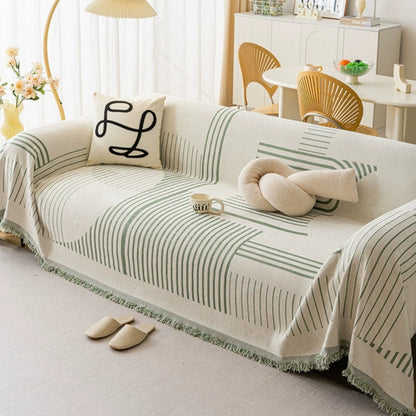 Luxueuze Sneeuwvlok Chenille Bankhoes 