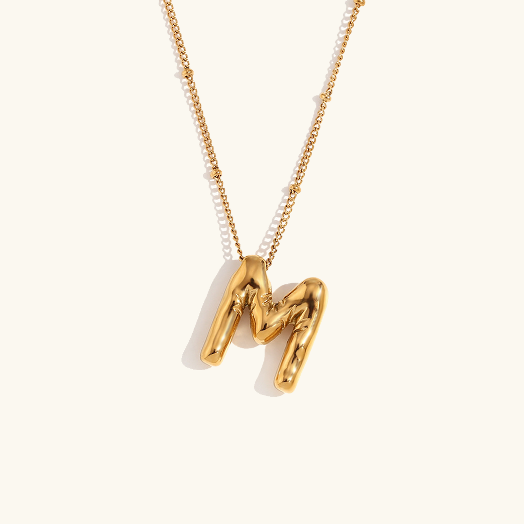 Arabella - Balloon Letter Initial Necklace — crafted for everyday quality.