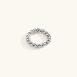 Kelly - Classic Twisted Ring — bringing modern charm to your space.