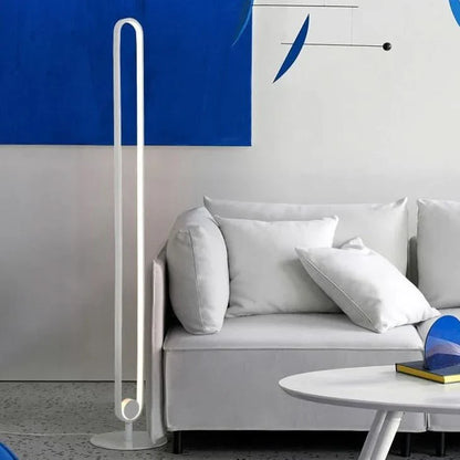 Lampadaire LED Infinity moderne pour l'éclairage du salon et de la chambre