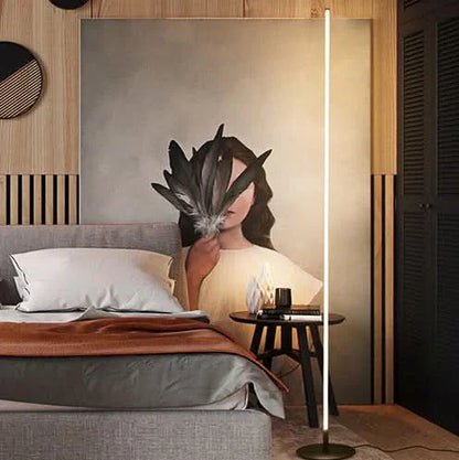 Lampadaire LED moderne pour salon, chambre et bureau à domicile