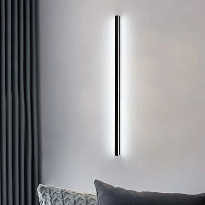 Applique murale LED minimaliste et moderne - Design linéaire élégant pour la maison