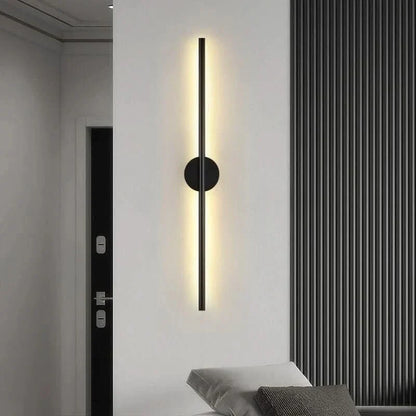 Applique murale LED ronde minimaliste pour décoration intérieure moderne
