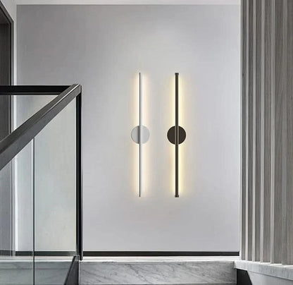 Applique murale LED ronde minimaliste pour décoration intérieure moderne