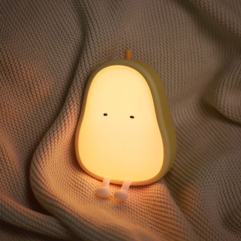 Avocado Night Light for Kids | Cute LED Lamp for Children's Room