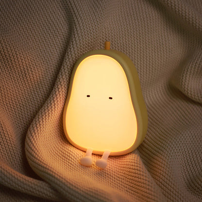 Avocado Night Light for Kids | Cute LED Lamp for Children's Room