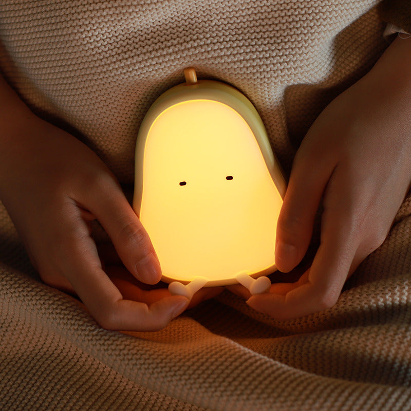 Avocado Night Light for Kids | Cute LED Lamp for Children's Room