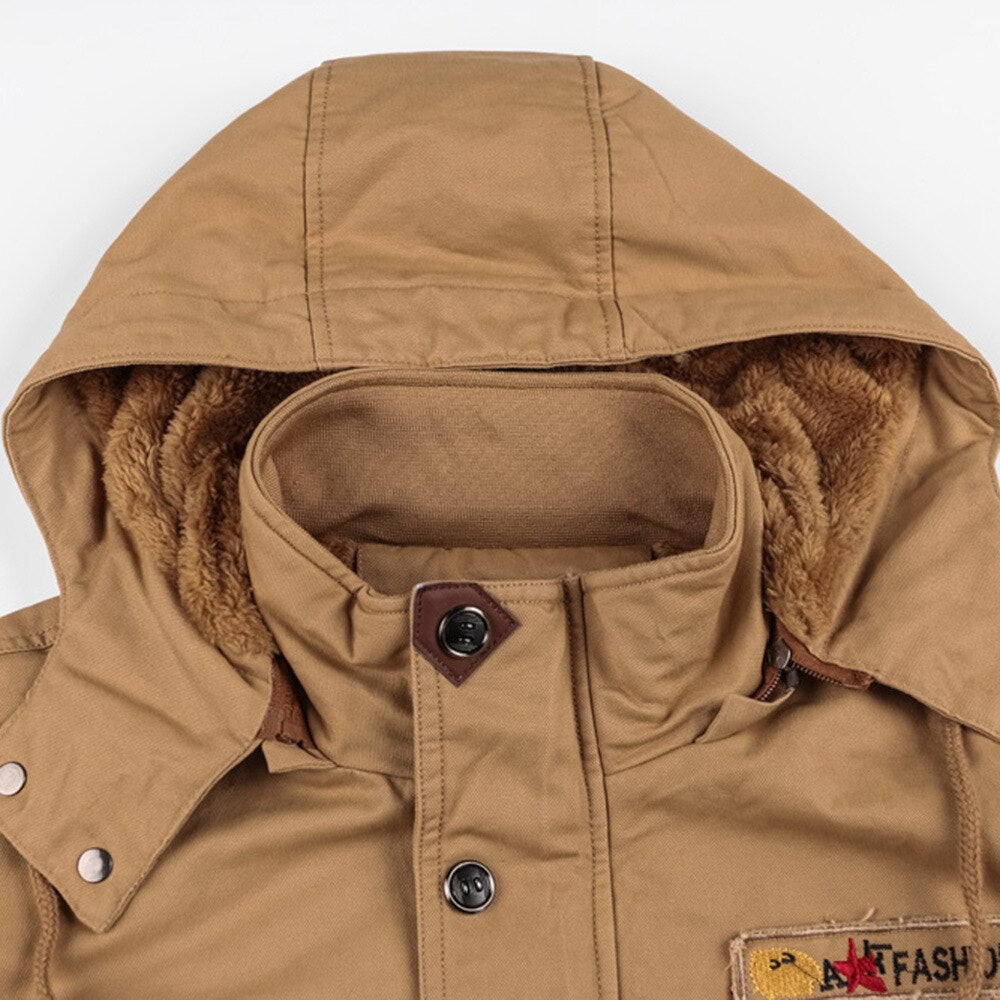 Herren Taktische Militär Winterjacke – Manteau d'extérieur plus robuste