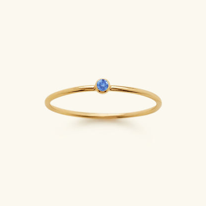 Briony - Birthstone Stacker Ring — made with care and attention to detail.