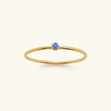 Briony - Birthstone Stacker Ring — made with care and attention to detail.