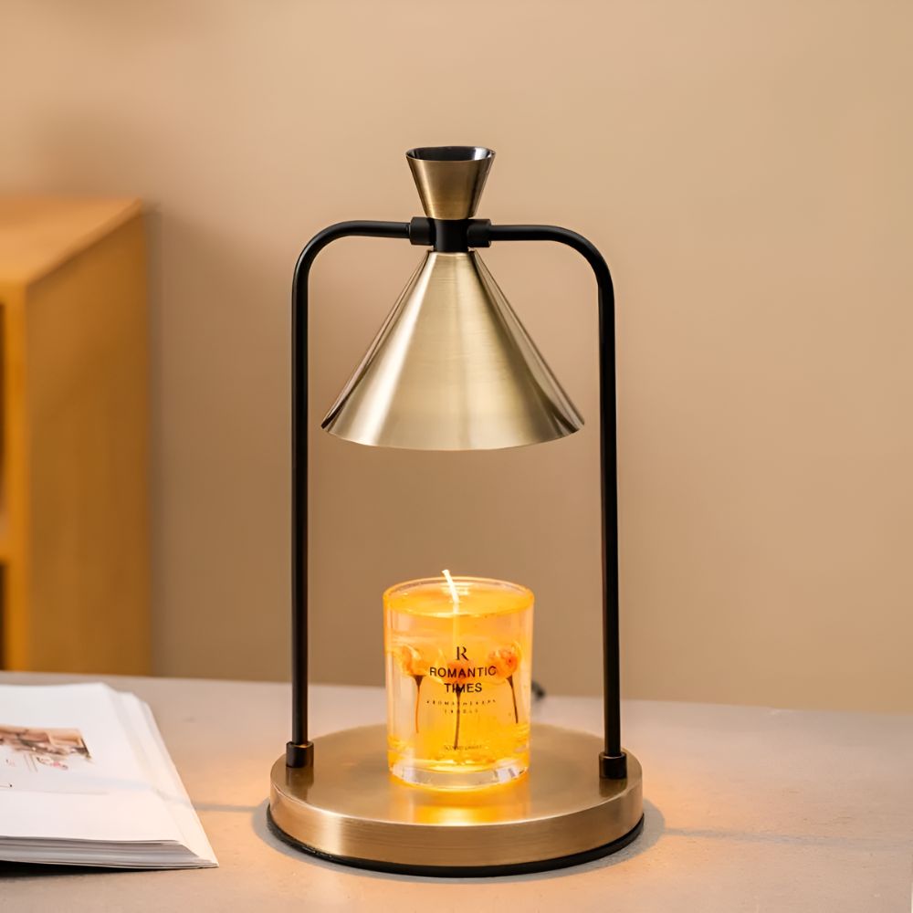 Lampe chauffe-bougie électrique pour fondants parfumés - Melté